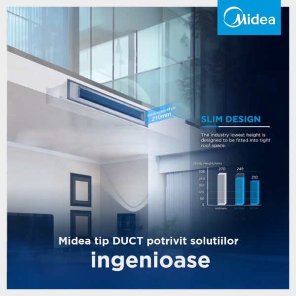 Duct necarcasat Midea